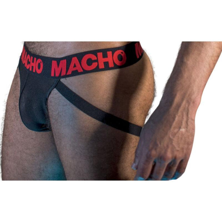 MACHO - MX26X2 JOCK SCHWARZ/ROT S - INTIM SPACE Online Sexshop