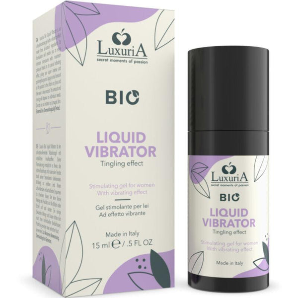 INTIMATELINE LUXURIA - BIO-STIMULIERENDES GEL FÜR IHREN VIBRATIONSEFFEKT 15 ML - INTIM SPACE Online Sexshop