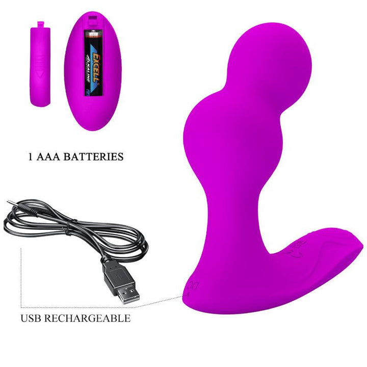 PRETTY LOVE - TERRANCE ANAL VIBRATOR MASSAGER MIT FERNBEDIENUNG - INTIM SPACE Online Sexshop