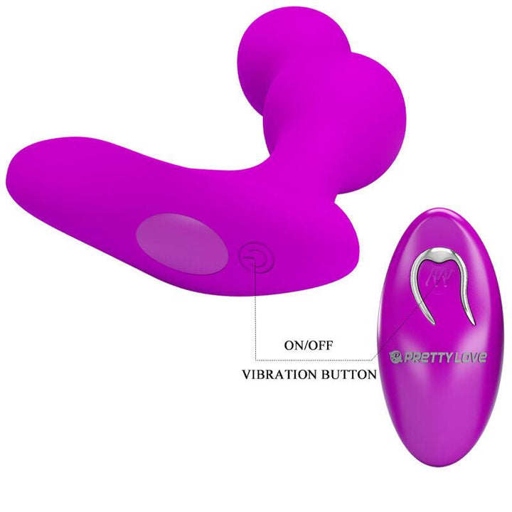 PRETTY LOVE - TERRANCE ANAL VIBRATOR MASSAGER MIT FERNBEDIENUNG - INTIM SPACE Online Sexshop