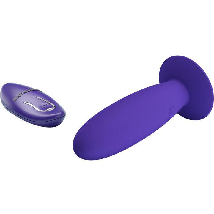 PRETTY LOVE - JUGENDPLUG ANALVIBRATOR MIT FERNBEDIENUNG VIOLETT - INTIM SPACE Online Sexshop