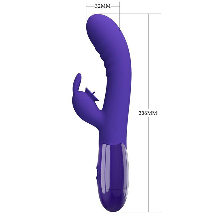 PRETTY LOVE - CERBERUS YOUTH VIOLET RABBIT VIBRATOR - INTIM SPACE Online Sexshop