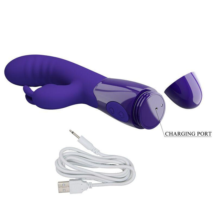 PRETTY LOVE - CERBERUS YOUTH VIOLET RABBIT VIBRATOR - INTIM SPACE Online Sexshop