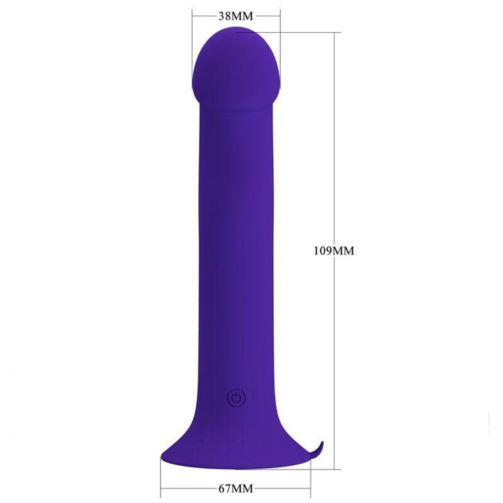 PRETTY LOVE - MURRAY YOUTH VIBRIERENDER DILDO - WIEDERAUFLADBARER VIOLETT - INTIM SPACE Online Sexshop