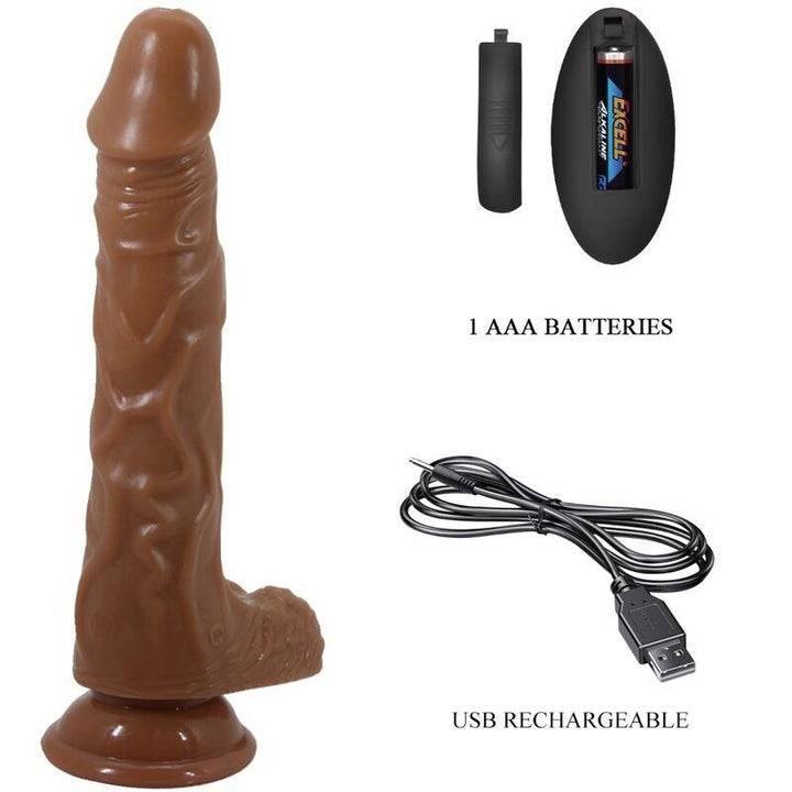 BAILE - BODACH REALISTISCHER VIBRATOR MIT FERNBEDIENUNGSSAUGNAPF - INTIM SPACE Online Sexshop