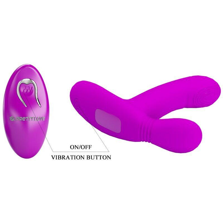 PRETTY LOVE - GERI KLITORIS MASSAGER ROSA FERNBEDIENUNG - INTIM SPACE Online Sexshop