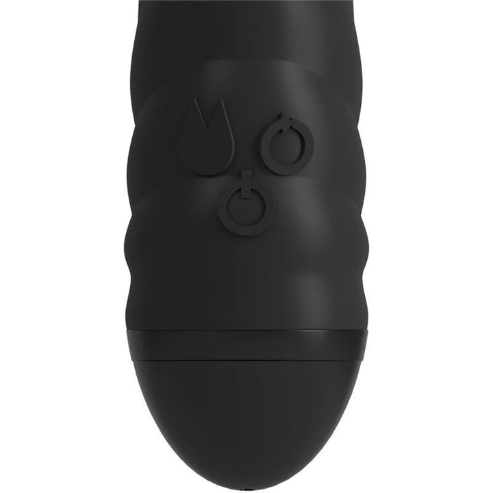 ADRIEN LASTIC - TWISTER VIBRATOR UND ROTATOR MASSAGER RABBIT SCHWARZ - INTIM SPACE Online Sexshop