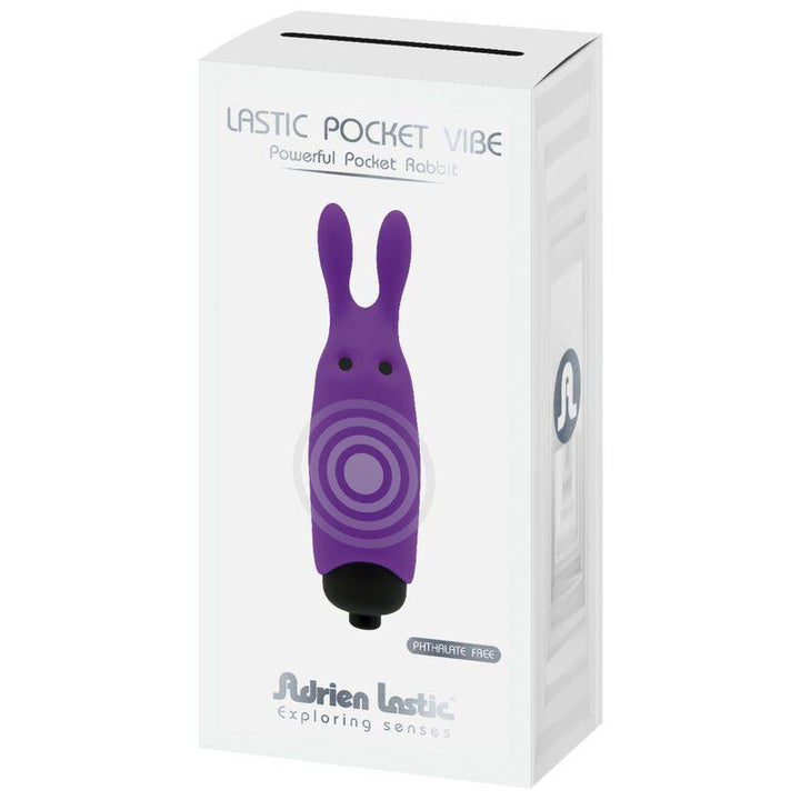 ADRIEN LASTIC - LASTIC POCKET VIOLET RABBIT VIBRATOR - INTIM SPACE Online Sexshop