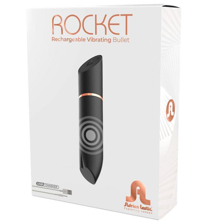 ADRIEN LASTIC - ROCKET SCHWARZ WIEDERAUFLADBARES GESCHOSS - INTIM SPACE Online Sexshop