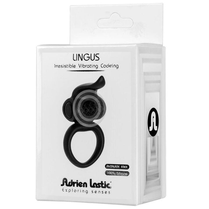 ADRIEN LASTIC - LINGUS SCHWARZER VIBRATORRING - INTIM SPACE Online Sexshop