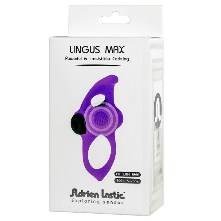 ADRIEN LASTIC - LINGUS MAX VIOLETT VIBRATORRING - INTIM SPACE Online Sexshop