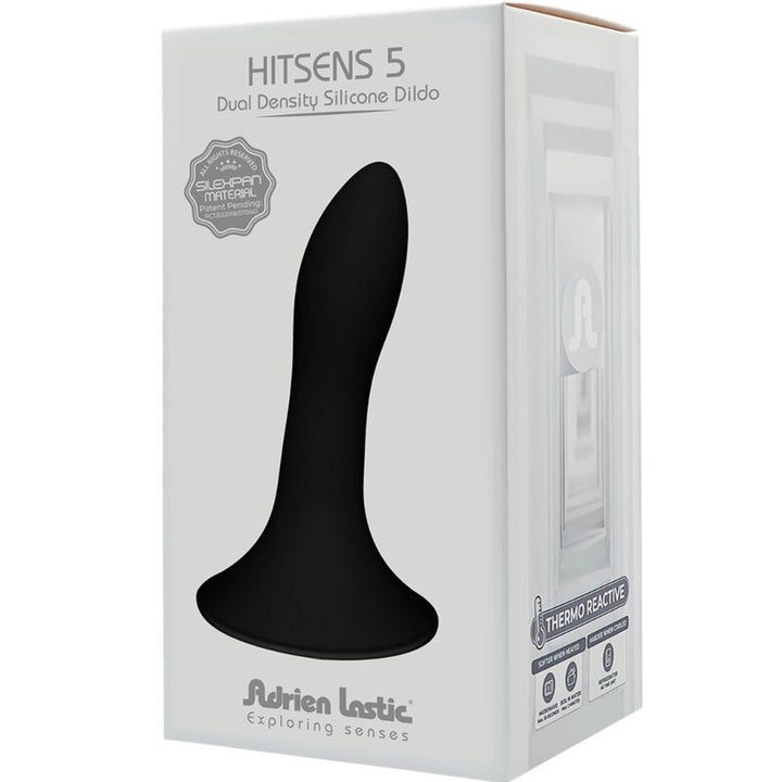 ADRIEN LASTIC - HITSENS - SILIKONDILDO SCHWARZ - INTIM SPACE Online Sexshop