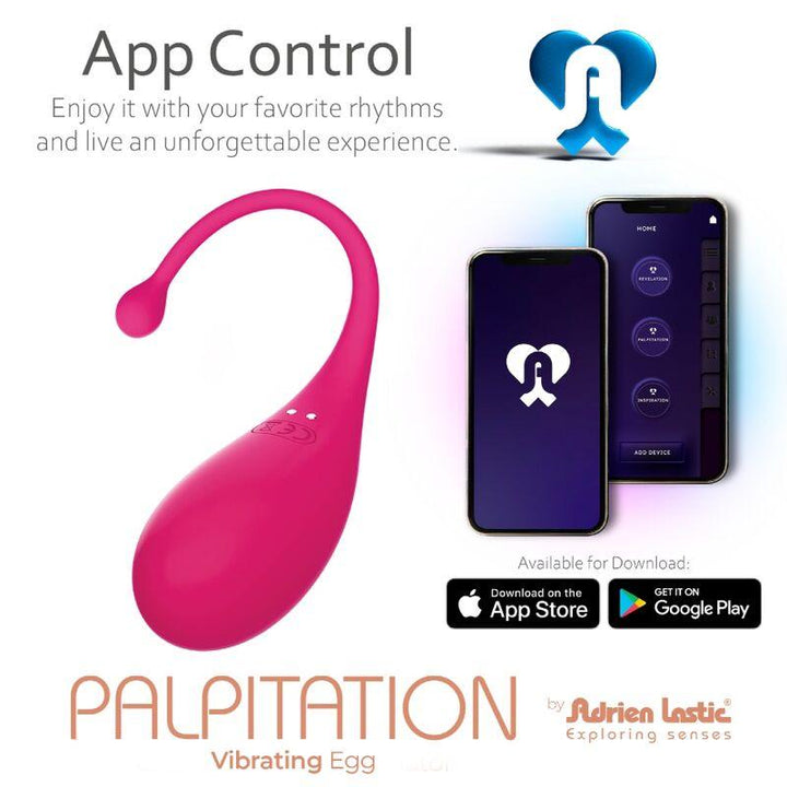 ADRIEN LASTIC - PALPITATION VIBRIERENDES EI ROSA - KOSTENLOSE APP - INTIM SPACE Online Sexshop