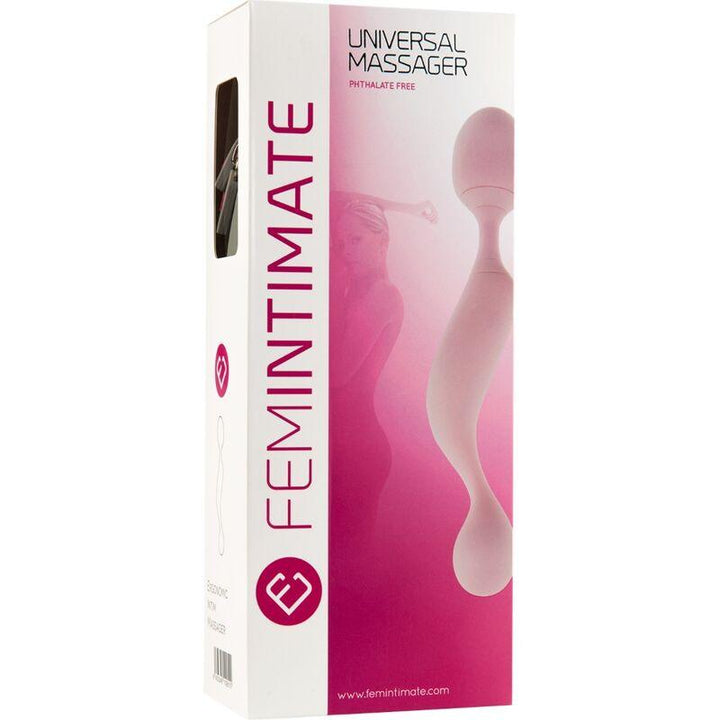 FEMINTIMATE - UNIVERSAL-MASSAGER-SILIKON-VIBRATOR ROSA - INTIM SPACE Online Sexshop