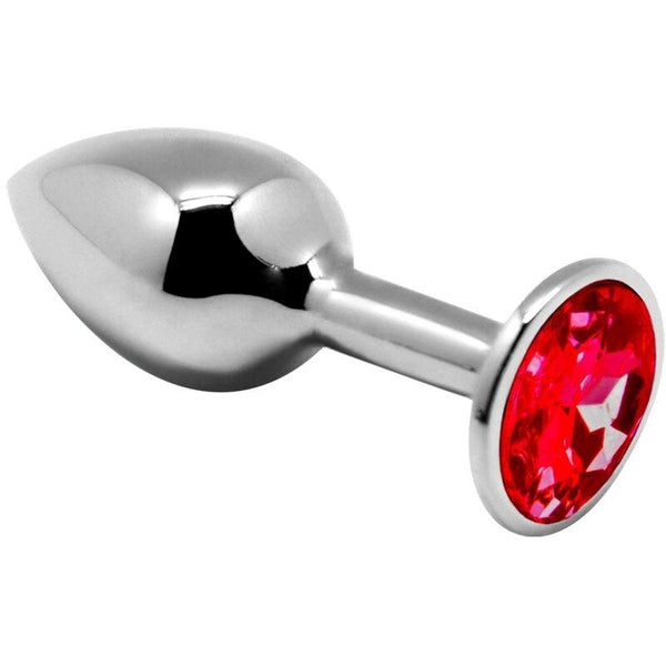 ALIVE - ANAL PLEASURE MINI PLUG METALL ROT GRÖSSE L - INTIM SPACE Online Sexshop