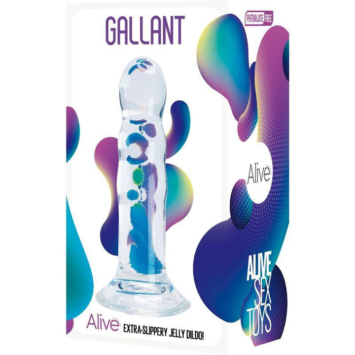 ALIVE - GALLANT REALISTISCHER PENIS TRANSPARENT 14 CM - INTIM SPACE Online Sexshop