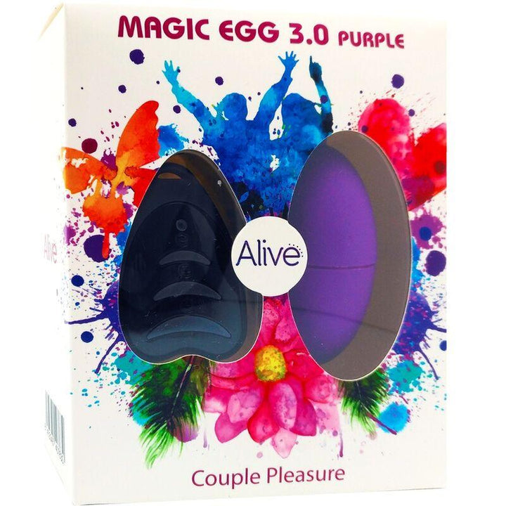 ALIVE - MAGIC EGG 3.0 VIBRIERENDES EI MIT FERNBEDIENUNG VIOLETT - INTIM SPACE Online Sexshop