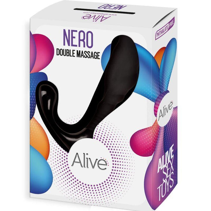 ALIVE - NERO DOPPELMASSAGER ANAL - PROSTATIK - INTIM SPACE Online Sexshop