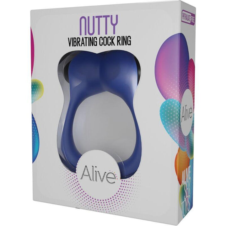 ALIVE - NUTTY VIBRATIONSRING BLAU - INTIM SPACE Online Sexshop