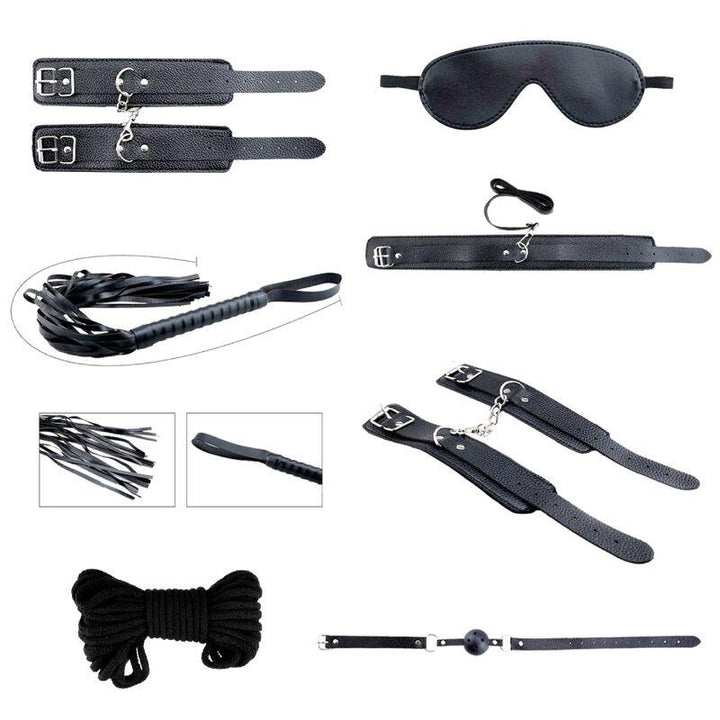 ALIVE - SECRET DESIRES KIT 7-TEILIG BDSM SCHWARZ - INTIM SPACE Online Sexshop