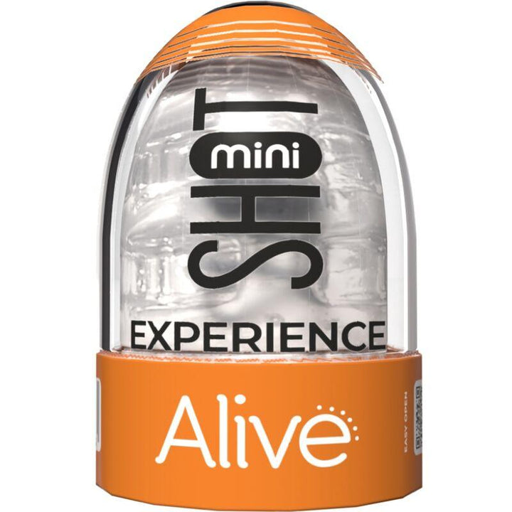 ALIVE - SHOT EXPERIENCE MINI-MASTURBATOR TRANSPARENT - INTIM SPACE Online Sexshop