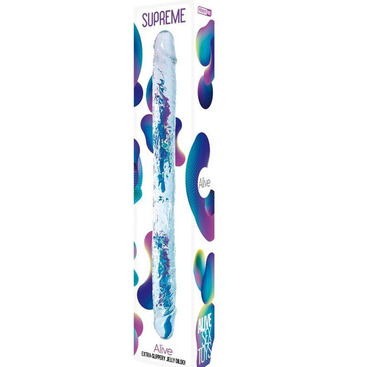 ALIVE - HÖCHSTER REALISTISCHER PENIS TRANSPARENT 38,5 CM - INTIM SPACE Online Sexshop