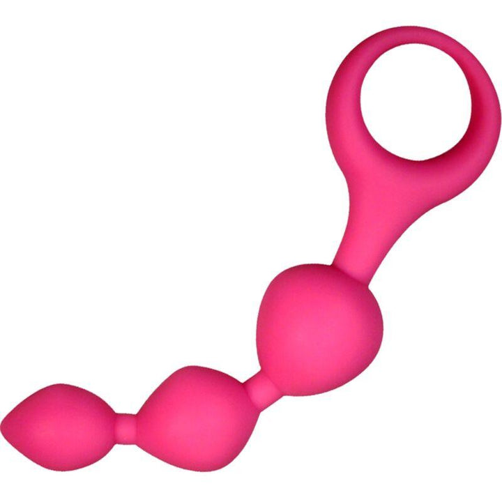 ALIVE - TRIBALL ROSA SILIKON ANALKUGELN 15 CM - INTIM SPACE Online Sexshop