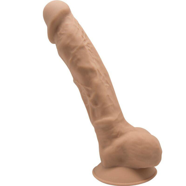 SILEXD - MODEL - REALISTISCHER PENIS PREMIUM SILEXPAN SILIKON KARAMELL 23 CM - INTIM SPACE Online Sexshop