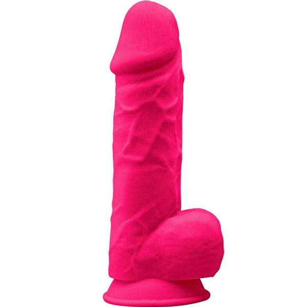 SILEXD - MODEL - REALISTISCHER PENIS PREMIUM SILEXPAN SILIKON FUCHSIA 21.5 CM - INTIM SPACE Online Sexshop