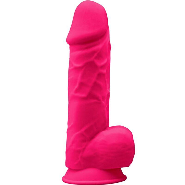 SILEXD - MODEL - REALISTISCHER PENIS PREMIUM SILEXPAN SILIKON FUCHSIA 21.5 CM - INTIM SPACE Online Sexshop