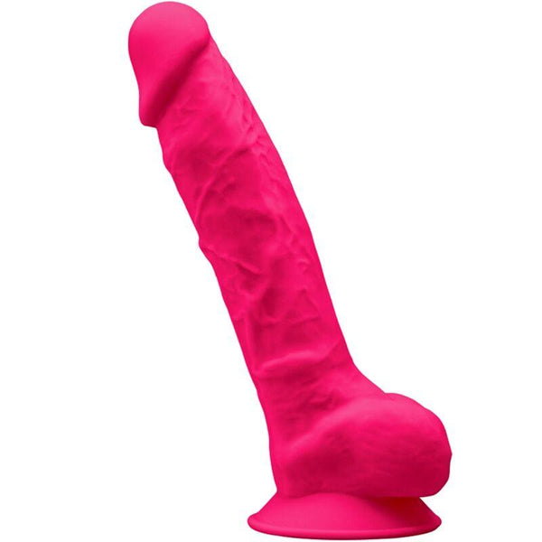 SILEXD - MODEL - REALISTISCHER PENIS PREMIUM SILEXPAN SILIKON FUCHSIA 23 CM - INTIM SPACE Online Sexshop