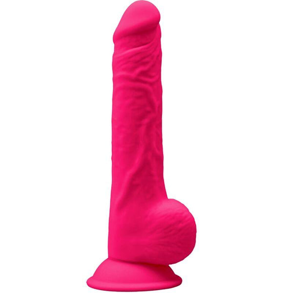 SILEXD - MODELL - REALISTISCHER PENIS PREMIUM SILEXPAN SILIKON FUCHSIA 24 CM - INTIM SPACE Online Sexshop