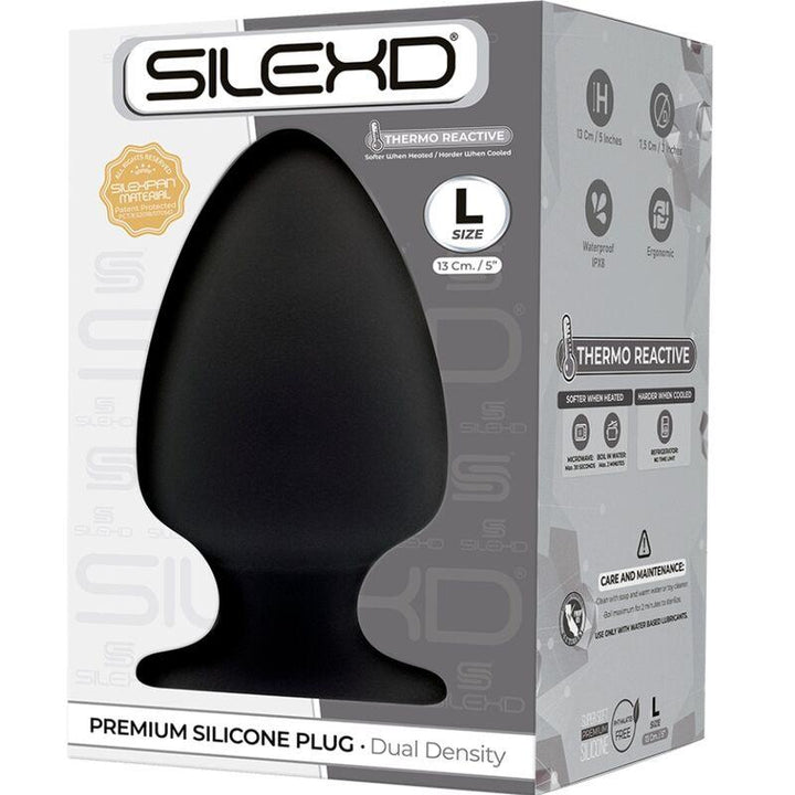 SILEXD - MODELL - ANALPLUG PREMIUM SILEXPAN SILIKON PREMIUM THERMOREAKTIVE GRÖSSE L - INTIM SPACE Online Sexshop