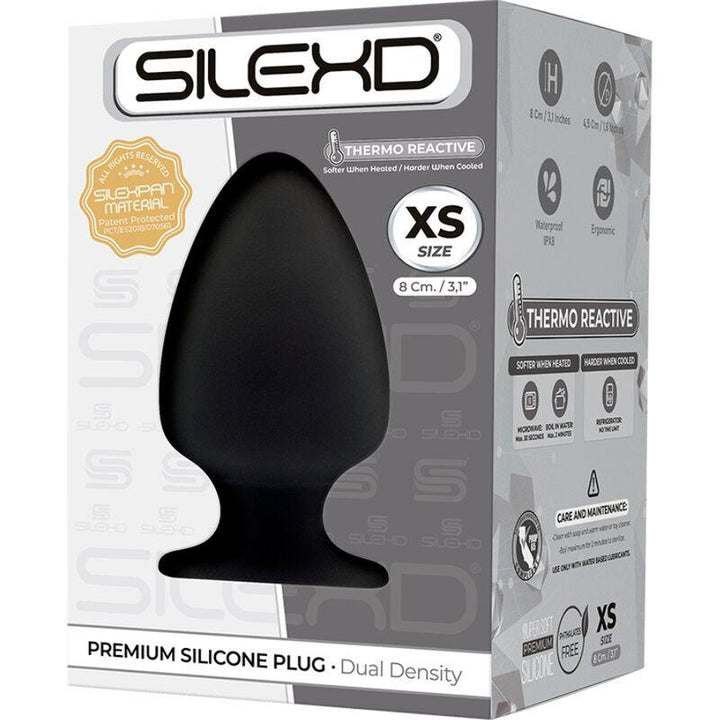 SILEXD - MODELL - ANALPLUG PREMIUM SILEXPAN SILIKON PREMIUM THERMOREAKTIVE GRÖSSE XS - INTIM SPACE Online Sexshop