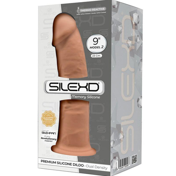 SILEXD - MODELL - REALISTISCHER PENIS PREMIUM SILEXPAN SILIKON KARAMELL 23 CM - INTIM SPACE Online Sexshop