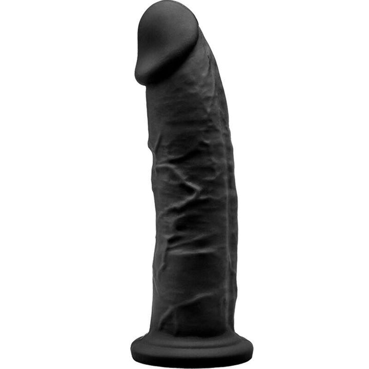 SILEXD - MODELL - REALISTISCHER PENIS PREMIUM SILEXPAN SILIKON SCHWARZ 19 CM - INTIM SPACE Online Sexshop