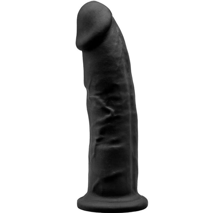 SILEXD - MODELL - REALISTISCHER PENIS PREMIUM SILEXPAN SILIKON SCHWARZ 23 CM - INTIM SPACE Online Sexshop