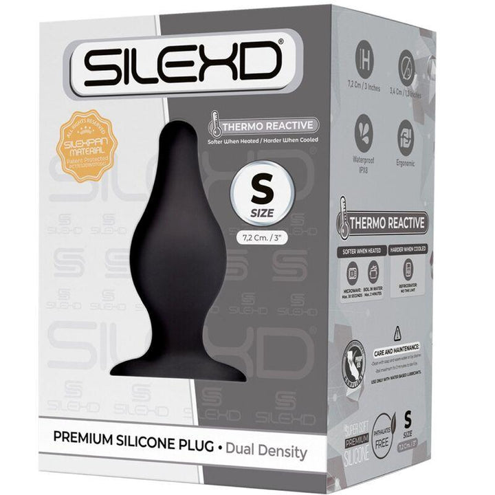 SILEXD - MODELL - ANALPLUG PREMIUM SILEXPAN SILIKON PREMIUM THERMOREAKTIVE GRÖSSE S - INTIM SPACE Online Sexshop