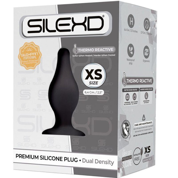 SILEXD - MODELL - ANALPLUG PREMIUM SILEXPAN SILIKON PREMIUM THERMOREAKTIVE GRÖSSE XS - INTIM SPACE Online Sexshop