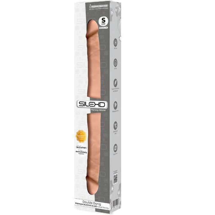 SILEXD - DOPPELTER REALISTISCHER PENIS PREMIUM SILEXPAN SILIKON 38.5 CM - INTIM SPACE Online Sexshop