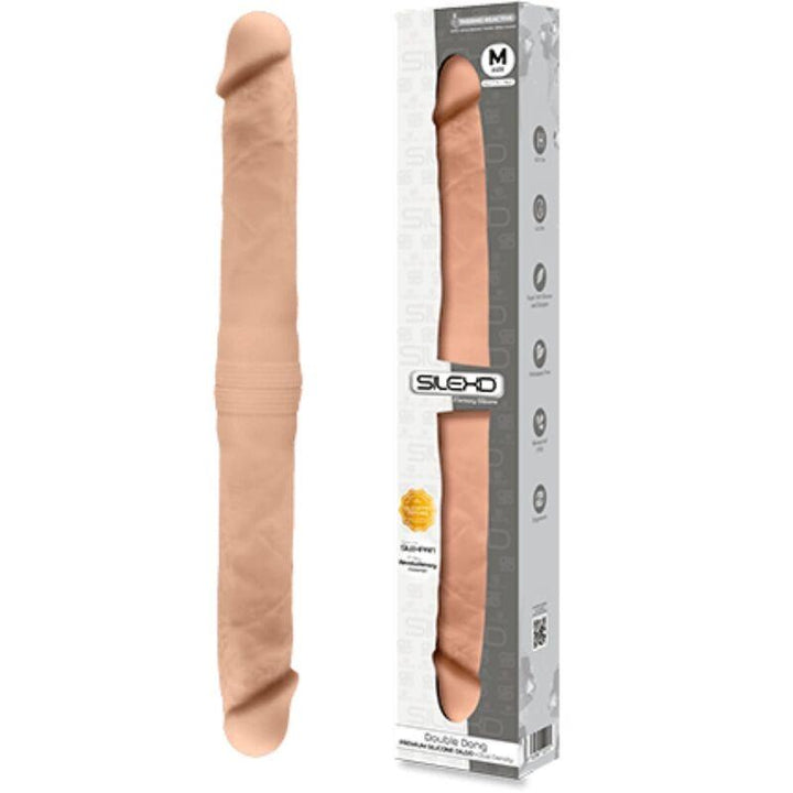 SILEXD - DOPPELTER REALISTISCHER PENIS PREMIUM SILEXPAN SILIKON 42.5 CM - INTIM SPACE Online Sexshop