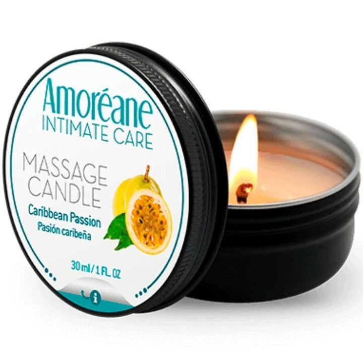 AMOREANE - MASSAGEKERZE CARIBBEAN PASSION 30 ML - INTIM SPACE Online Sexshop