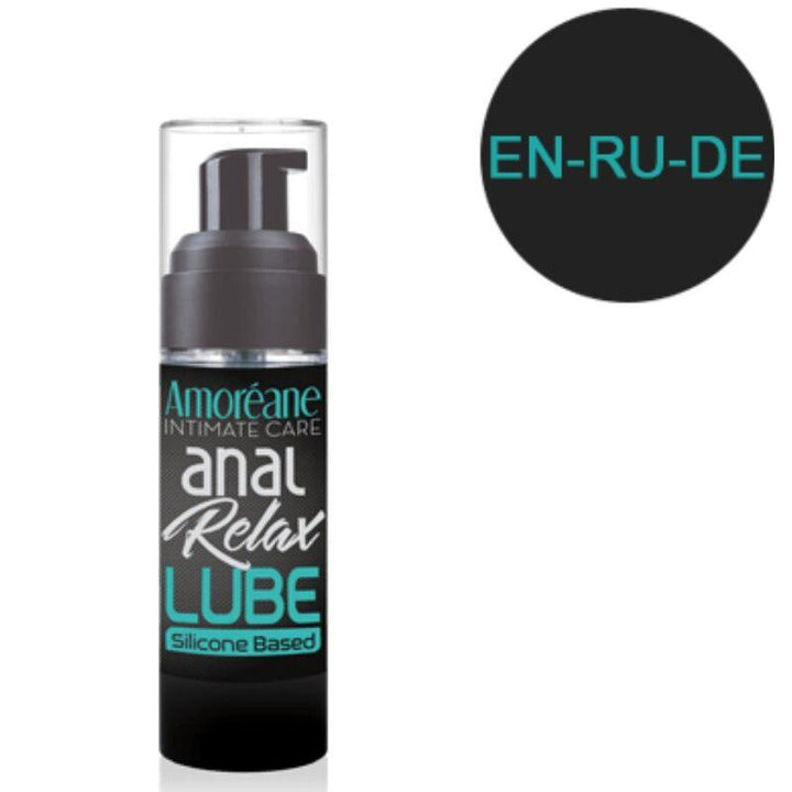 AMOREANE - ANAL-SCHMIERMITTEL AUF SILIKONBASIS EN/RU/DE 30 ML - INTIM SPACE Online Sexshop