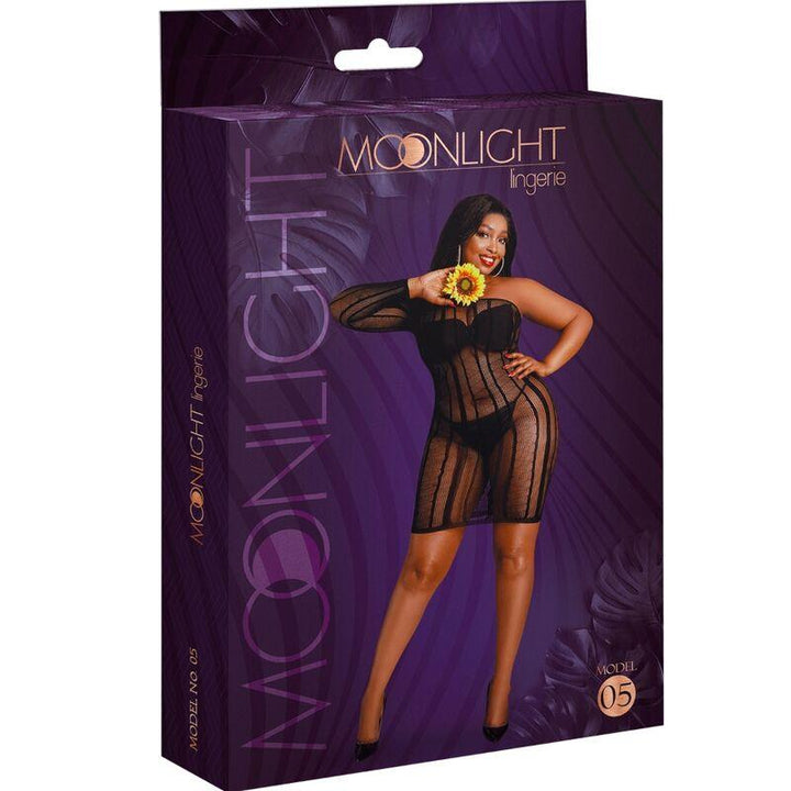 MOONLIGHT - MODEL - KLEID SCHWARZ ÜBERGRÖSSE - INTIM SPACE Online Sexshop