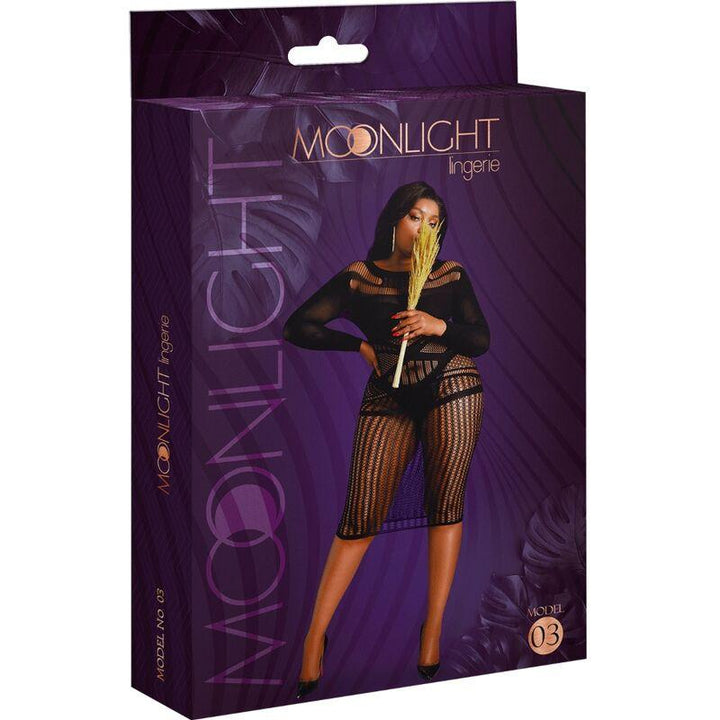 MOONLIGHT - MODEL - KLEID SCHWARZ ÜBERGRÖSSE - INTIM SPACE Online Sexshop