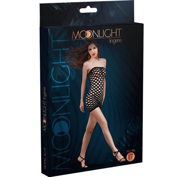 MOONLIGHT - MODELL 17 MESH-KLEID SCHWARZ EINE GRÖSSE - INTIM SPACE Online Sexshop