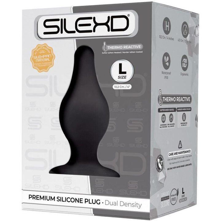 SILEXD - MODELL - ANALPLUG PREMIUM SILEXPAN SILIKON PREMIUM THERMOREAKTIVE GRÖSSE L - INTIM SPACE Online Sexshop