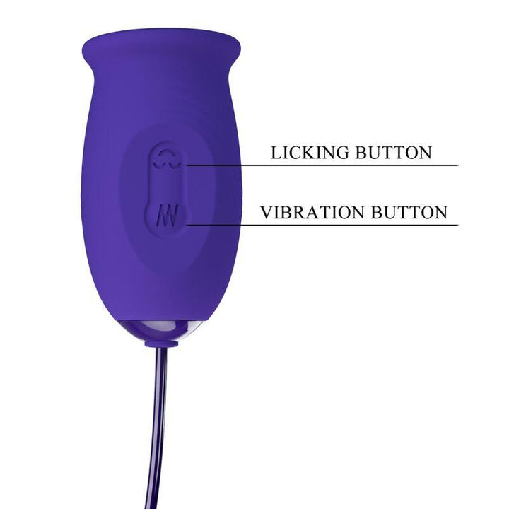 PRETTY LOVE - DAISY YOUTH VIOLET WIEDERAUFLADBARER VIBRATOR-STIMULATOR - INTIM SPACE Online Sexshop