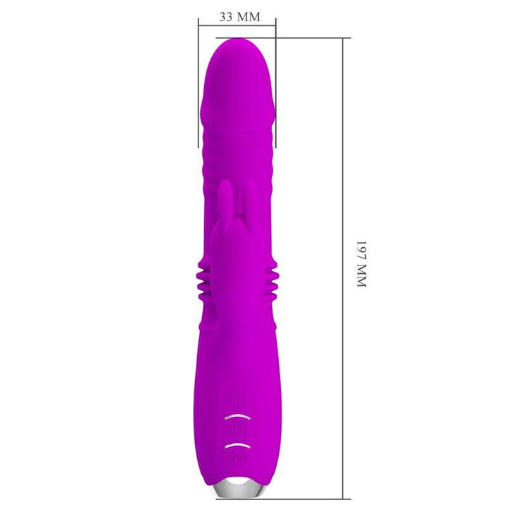 PRETTY LOVE - DOROTHY PURPLE WIEDERAUFLADBARER KANINCHENVIBRATOR - INTIM SPACE Online Sexshop