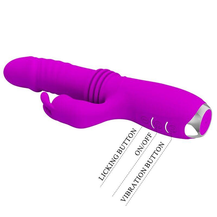 PRETTY LOVE - DOROTHY PURPLE WIEDERAUFLADBARER KANINCHENVIBRATOR - INTIM SPACE Online Sexshop